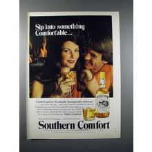 1980 Southern Comfort Liquor Ad - Sip Into Something