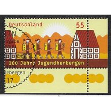 GER 2009 €0.55 'JUGENDHERBURGEN' (CORNER MARGIN) FINE USED (EBID54-026)