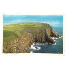 THE MULL OF GALLOWAY, SCOTLAND unused vintage postcard Colourmaster =