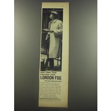 1956 London Fog Coats Ad - New York: Fair Chicago: Rain London Fog