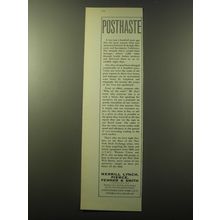 1960 Merrill Lynch Ad - Posthaste