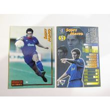 59. Scott Minto - Chelsea - Merlin Ultimate P. L 1995/96 Football Card (ef1)