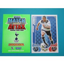 U45. Jermaine Jenas - Tottenham - Match Attax 2010/11 Football Card EF1