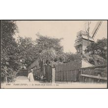 Le Moulin de la Galette, Paris, 1920 - Lévy CPA LL1560