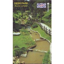 Deer Park KL Malaysia $10 Telephone Card (Used)