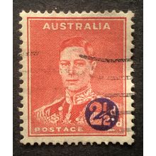 AUSTRALIA 1941 SG 0200 USED SURCHARGES
