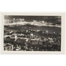 Spain Granada Vista de la Alhambra y las Murallas RPPC Mid 20th C. 30
