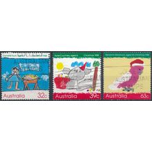 Christmas - Australia 1988 - FH - SG 1165/7 (D)