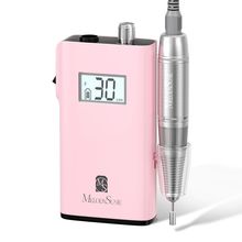 Melodysusie Professional Nail Drill, 30000 RPM Rechargeable Electric E File, SC3