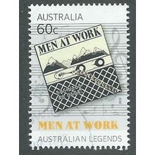 AUS 2013 60c 'AUSTRALIAN LEGENDS- MEN AT WORK' FINE USED (EBID38-155)