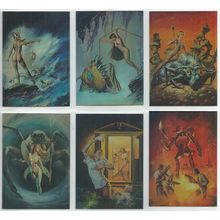 BORIS series 4 ' HOLOCHROME ' 6 card set ( 1994)