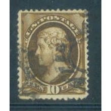 Used 209 10c Thomas Jefferson Almost Very Fine Q3385