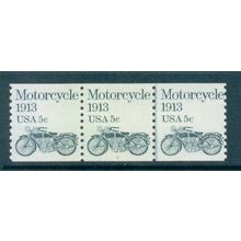 1899 5c Motorcycle Fine MNH Dry Gum PNC 1/3 W0529