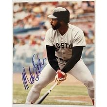Mike Easler Signed Autographed Glossy 8x10 Photo Boston Red Sox