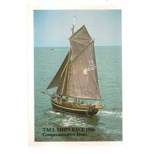 OLIFANT ship unused vintage postcard TALL SHIPS RACE 1986 =