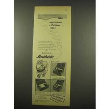 1956 Lentheric After Shave, Dry Shave Lotion Ad