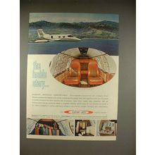 1966 Lear Jet Ad - The Inside Story!