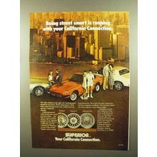 1978 Superior Chrome Wheels Ad - Dynomo I, II