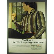 1978 Van Heusen Cotswold Shirt Ad - Few Privileges