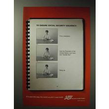 2003 AARP Ad - To Ensure Social Security Solvency