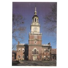 INDEPENDENCE NATIONAL HISTORICAL PARK PHILADELPHIA, PENNSYLVANIA unused pcard =
