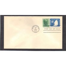 FDC U549 4c Old Ironside 1c Jackson (No Cachet-U/A) CV39818