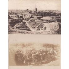 Norwich Fron St James Hill 2x Antique incl Real Photo & WW1 Postcard s