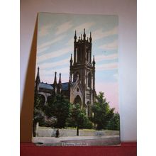 ST STEPHEN'S CHURCH, BATH, SOMERSET . used antique postcard 1906 pm #