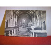 HATFIELD CHURCH, HERTFORDSHIRE unused antique postcard by J. Cox of Hatfield =