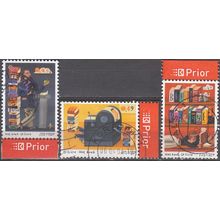 Belgique 2003 Michel 3267 - 3269 O Cote (2008) 1.50 € Le livre Cachet rond