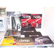 2002 DODGE TRUCKS NEON STRATUS CHRYSLER PROWLER 300M JEEP SALES BROCHURES (9)