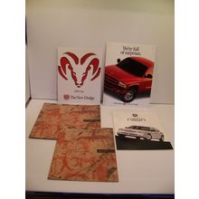 1998 DODGE NEON VIPER INTREPID DAKOTA JEEP SALES BROCHURES & LITERATURE (5)