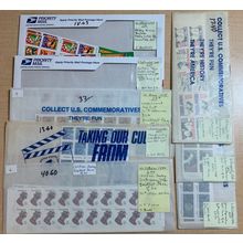 Unfolded Booklet Pane Dealers Stock - Face Value $186.30 * Stuart Katz