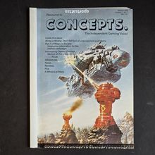 CONCEPTS INDEPENDENT Games magazine 1988 ISSUE 1 FIRST ISSUE