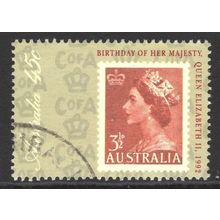 AUSTRALIA 1992: QUEEN'S BIRTHDAY - 45c USED (G8)
