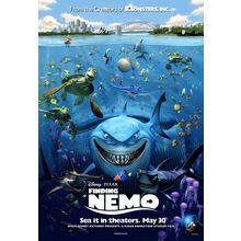 Finding Nemo (2003)_4 Movie Film Poster Canvas iconic design