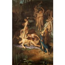 Levy_Emile_Death_of_Orpheus Art Gallery Poster Canvas Print Wall Decoration A0 A