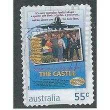 AUS 2008 55c (S/A) 'FAVOURITE FILMS -THE CASTLE' FINE USED (EBID37-190)