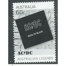 AUS 2013 60c 'AUSTRALIAN LEGENDS- AC/DC' FINE USED (EBID37-844)