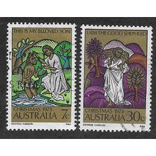 AUS 1973 (SET) 'CHRISTMAS' (2v) FINE USED (EBID52-064)