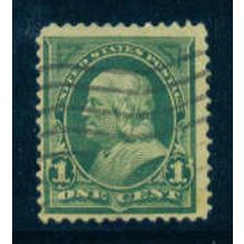 Used 279 1c Benjamin Franklin Fine A05226