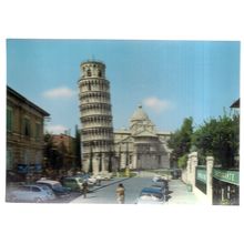 LEANING TOWER OF PISA . unused postcard =