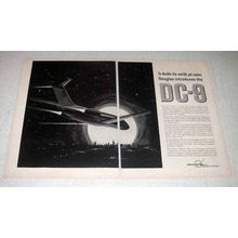 1963 Douglas DC-9 Ad - Double the World's Jet Routes