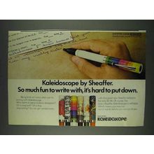 1978 Sheaffer Kaleidoscope Pen Ad - So Much Fun