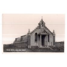 THE ITALIAN CHAPEL, LAMB HOLM, ORKNEY, SCOTLAND unused vintage postcard RP =