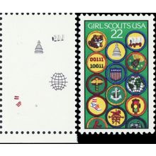 2251a, Mint 22¢ VF NH All Litho Colors Omitted Error With PFC Cert - Stuart Katz