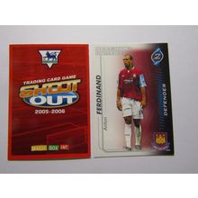 Anton Ferdinand - West Ham - Shoot Out 2005 2006 Magic Box Football Card (EF1)