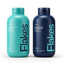 Flakes Anti-Dandruff Shampoo and Conditioner Set for Men | Dry, Flaky, & Itchy S