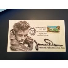 ICOLLECTZONE US 3932 James Dean hand painted FDC (G000)