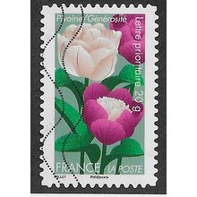 FRA 2012 (60c)(S/A) 'FLOWERS - PEONIES ' FINE USED (EBID56-696)